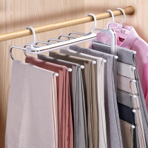 Folding pants rack